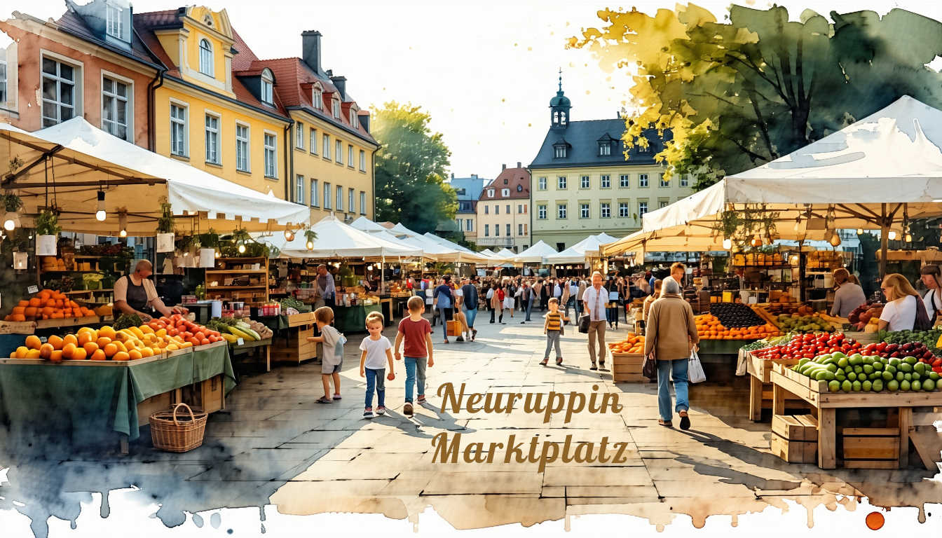 Marktplatz in Neuruppin