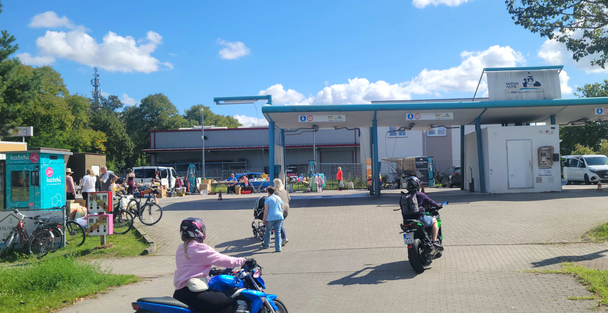 Waschbox Wap Waschbär Bernau