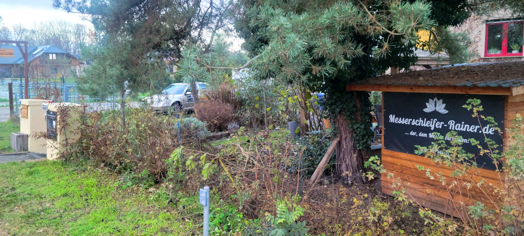 Ansicht Eingang zu Messerschleifer Rainer.